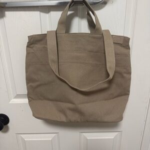 Old Navy Tan Laptop Tote Bag